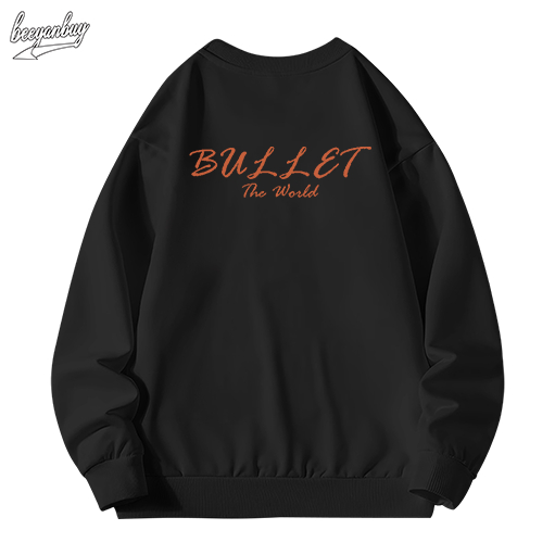 Áo sweater nam BEEYANBUY Y0442 100% cotton tay dài in hình thời trang unisex