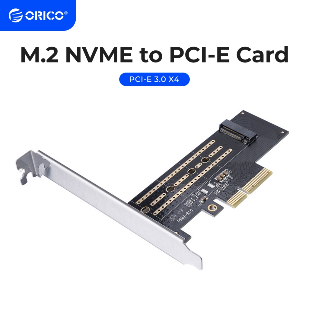 Orico card Mở Rộng Pcie pci-e Sang m2 nvme m.2 32gbps pci-e x4 / 8 / 16 mandb key ssd