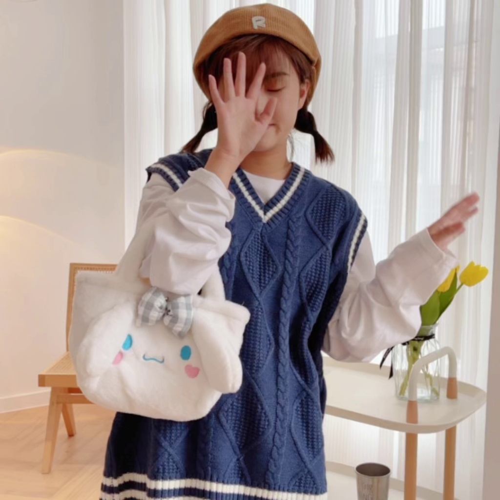 Arctic Hunter  Túi Xách Đeo Vai Hình Thú Nhồi Bông Hoạt Hình Nhật Bản Đáng Yêu Dành Cho Bé Gái