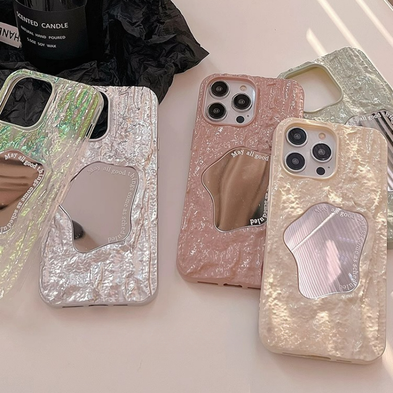 Ốp Điện Thoại TPU Silicone Tráng Gương Màu Gradient Lấp Lánh Sang Trọng Cho iPhone 14 Pro Max 13 12 Pro 11 14