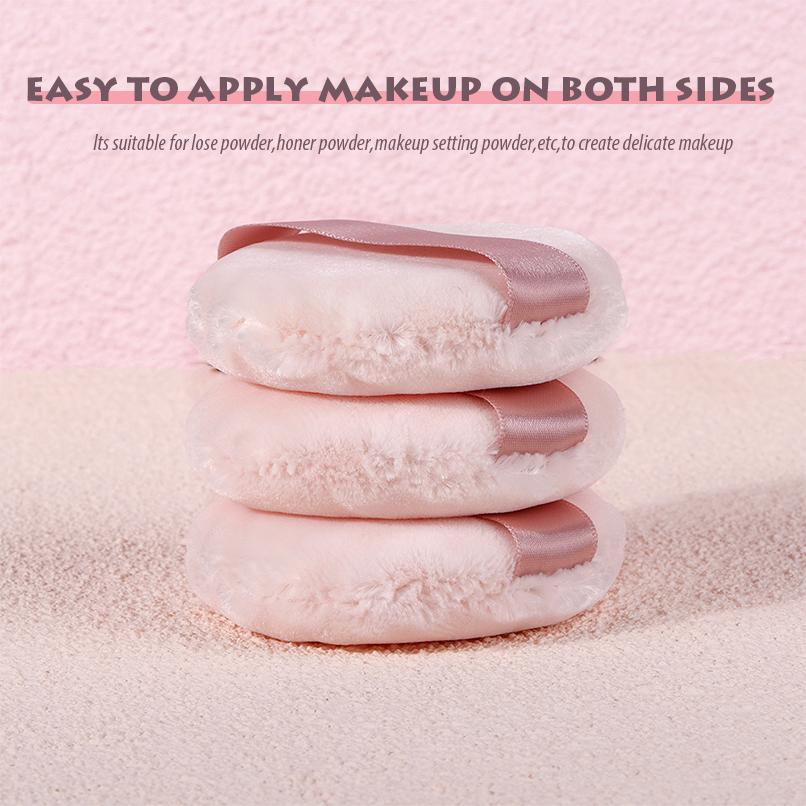 1 Miếng Mút Trang Điểm Hai Mặt Siêu Mềm Pha Lê Hfp Pink