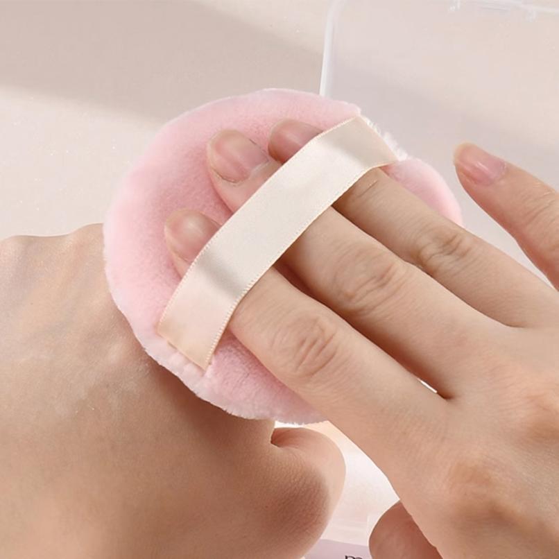 1 Miếng Mút Trang Điểm Hai Mặt Siêu Mềm Pha Lê Hfp Pink