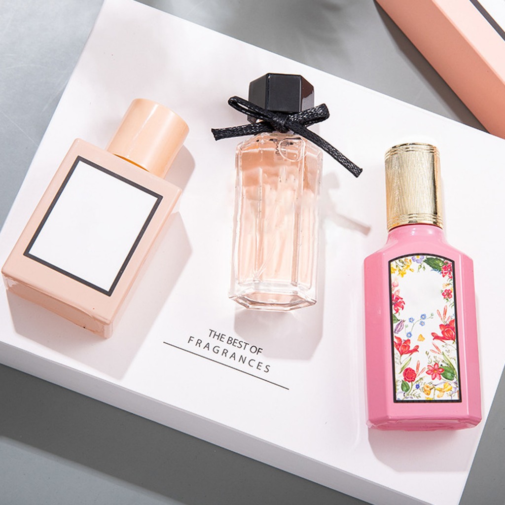 Bộ 3 Chai 25Ml Nước Hoa Nữ Lâu Trôi Tinh Tế Hương Thơm Nhẹ Nhàng Sảng Khoái Dành Cho Hẹn Hò