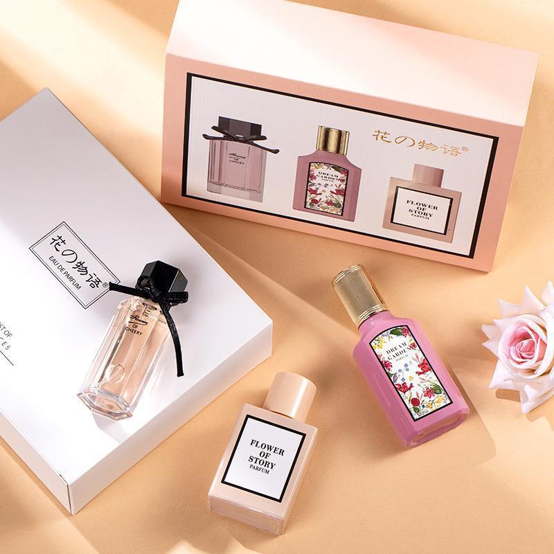 Bộ 3 Chai 25Ml Nước Hoa Nữ Lâu Trôi Tinh Tế Hương Thơm Nhẹ Nhàng Sảng Khoái Dành Cho Hẹn Hò