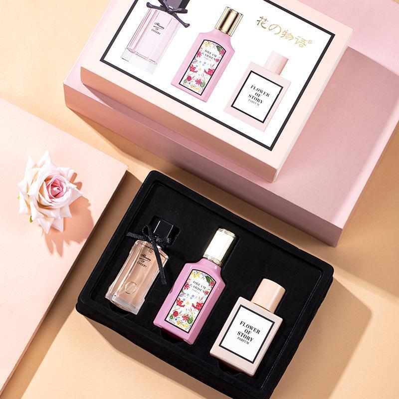 Bộ 3 Chai 25Ml Nước Hoa Nữ Lâu Trôi Tinh Tế Hương Thơm Nhẹ Nhàng Sảng Khoái Dành Cho Hẹn Hò