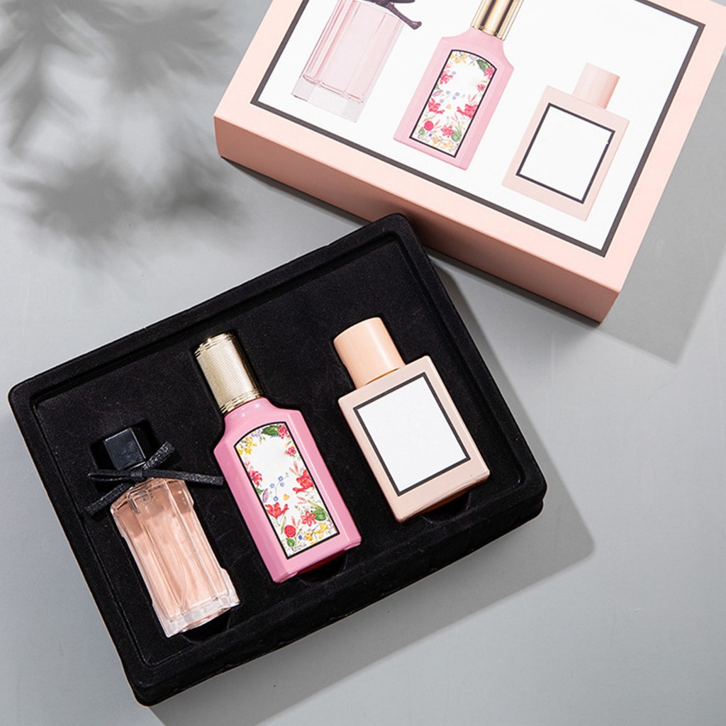 Bộ 3 Chai 25Ml Nước Hoa Nữ Lâu Trôi Tinh Tế Hương Thơm Nhẹ Nhàng Sảng Khoái Dành Cho Hẹn Hò