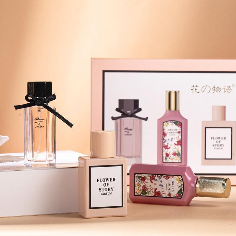 Bộ 3 Chai 25Ml Nước Hoa Nữ Lâu Trôi Tinh Tế Hương Thơm Nhẹ Nhàng Sảng Khoái Dành Cho Hẹn Hò