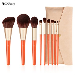 Set 9 Cọ Trang Điểm DUcare Kèm Túi Đựng Tiện Lợi