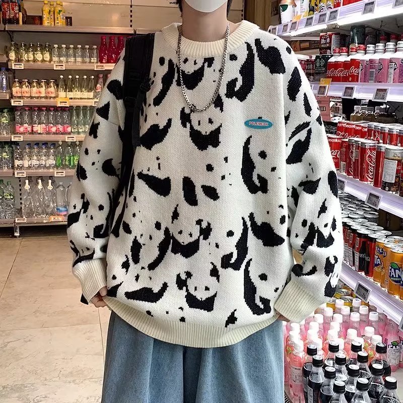 Áo sweater Dáng Rộng Phong Cách Nhật Bản Thời Trang Xuân Thu 2023