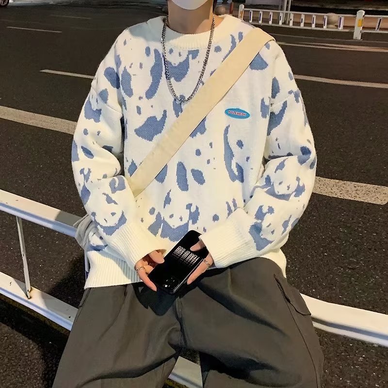 Áo sweater Dáng Rộng Phong Cách Nhật Bản Thời Trang Xuân Thu 2023