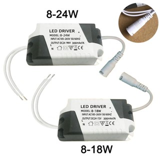 Đèn Lái 8-18W/ 8-24W Chiếu Sáng Biến Áp Bộ Chuyển Nguồn 185-265V Cho Đèn LED dải Bảng Điều Khiển Đèn Downlight Âm Trần