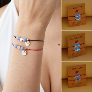 Set 2 vòng tay dạ quang thời trang cho cặp đôi