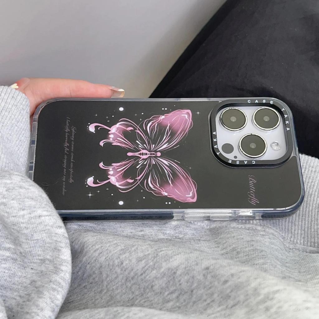 Ốp Điện Thoại tpu Mềm Chống Sốc Trong Suốt Màu laser In Hình Mèo Dễ Thương Cho iphone15 11 11 15pro