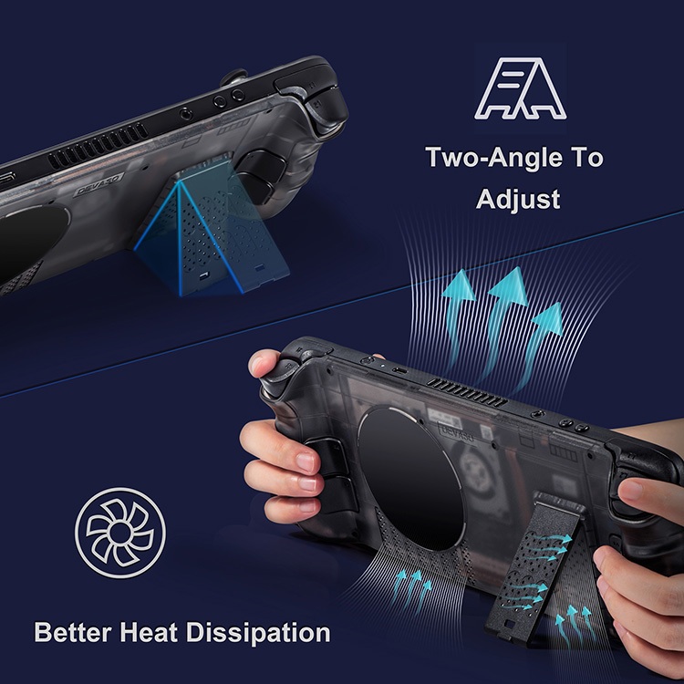 Tấm Làm Mát Trong Suốt Màu Xám Có Giá Đỡ Cho Mái Hấp