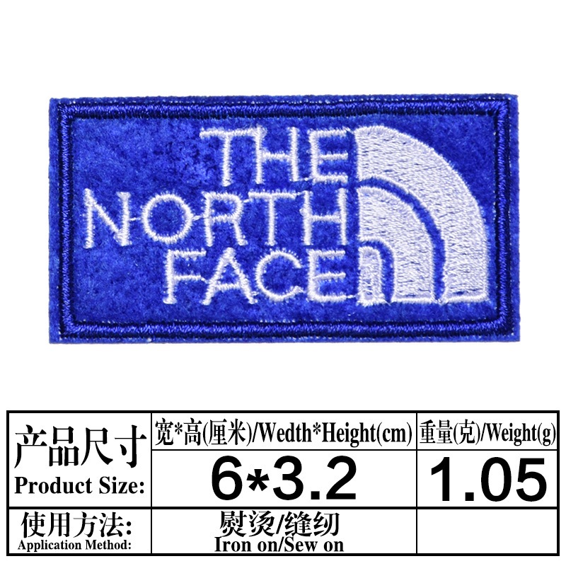 Thương Hiệu Sang Trọng Thêu Sắt Trên May Trên Miếng Dán Quần Áo Huy Hiệu Mũ Túi Quần Jean Mũ Dán