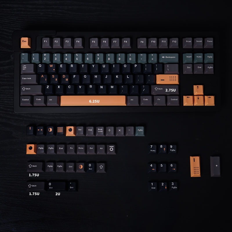 Resonance Bộ Nắp Bàn Phím Cơ 61 / 64 / 68 / 75 / 87 / 104 Chuyên Dụng