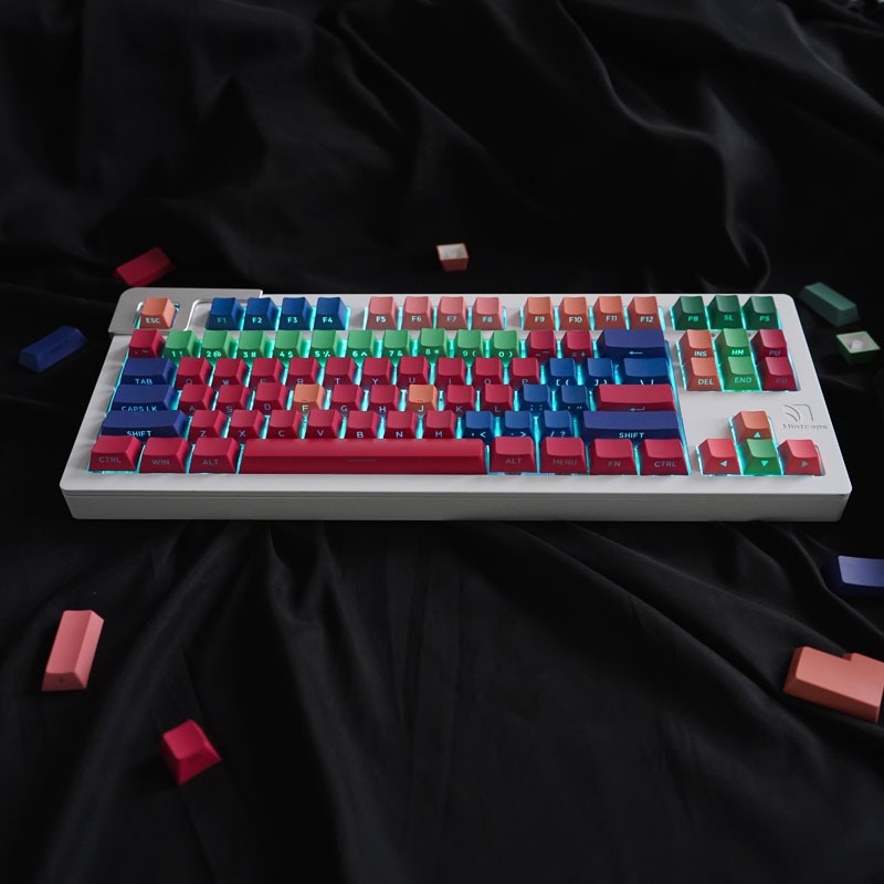 Gmk Bàn Phím Cơ 130 Phím Trong Mờ Chuyên Dụng Cho cherry profile