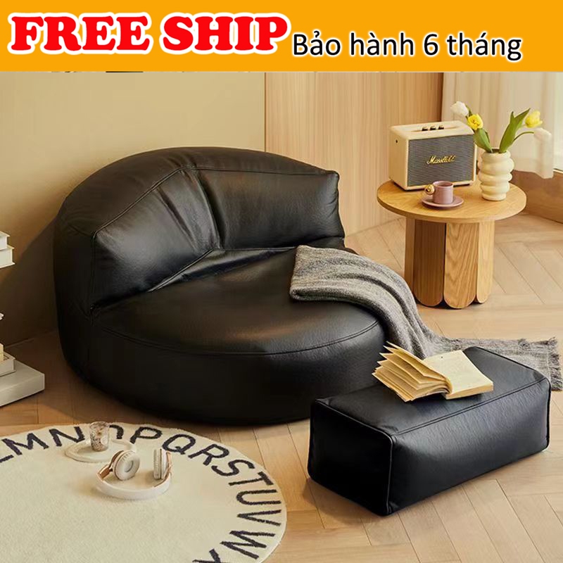 Ghế Lười tatami Nhỏ Nhắn Sofa Faux da giải trí túi đậu Trang Trí Ban Công / Phòng Khách / Phòng Ngủ