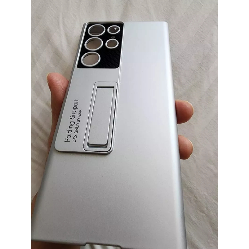 Dành Cho Samsung Galaxy S22 S23 S24 Ultra Ốp Lưng GKK PC Cứng Siêu Mỏng Matte Đứng Chống Sốc Vỏ Điện Thoại