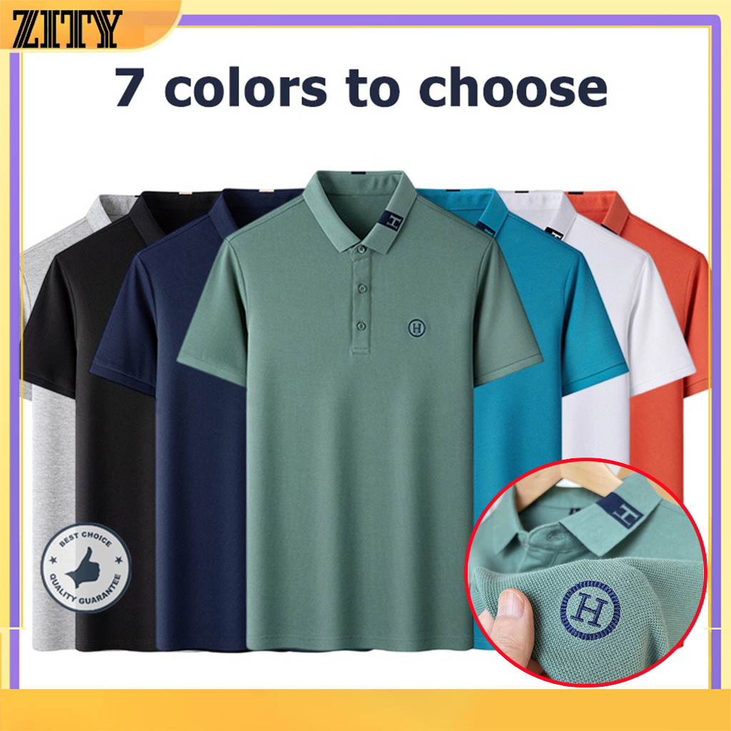 ZITY ÁO THUN POLO NAM MẪU MỚI THÊU NỔI 3D CAO CẤP ÁO THUN CÓ CỔ TAY NGẮN NHIỀU MÀU MẪU MỚI XU HƯỚNG