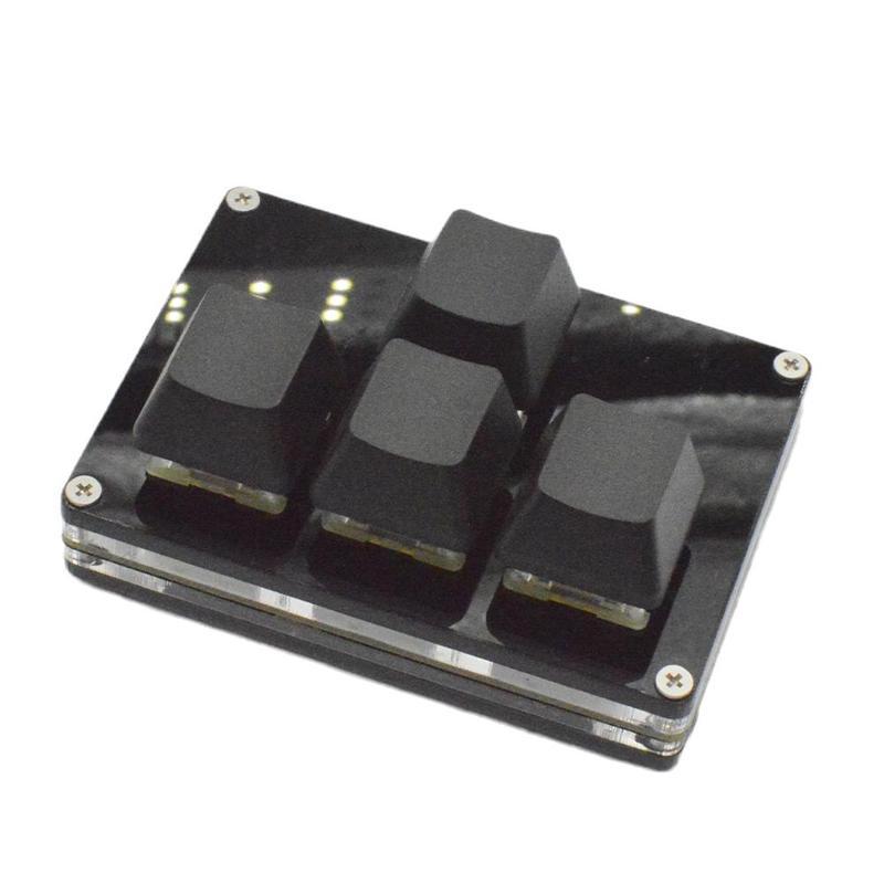 Đen Bàn Phím Chơi game 4 Phím mini up / down / left / wasd axis