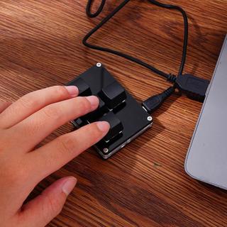 Đen Bàn Phím Chơi game 4 Phím mini up / down / left / wasd axis