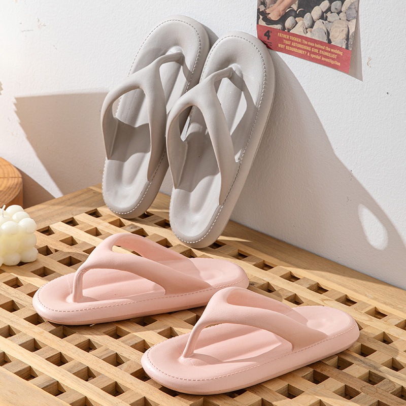 Dép Xỏ Ngón Bằng eva Thoáng Khí Chống Mòn Thời Trang Mùa Hè Cho Cặp Đôi