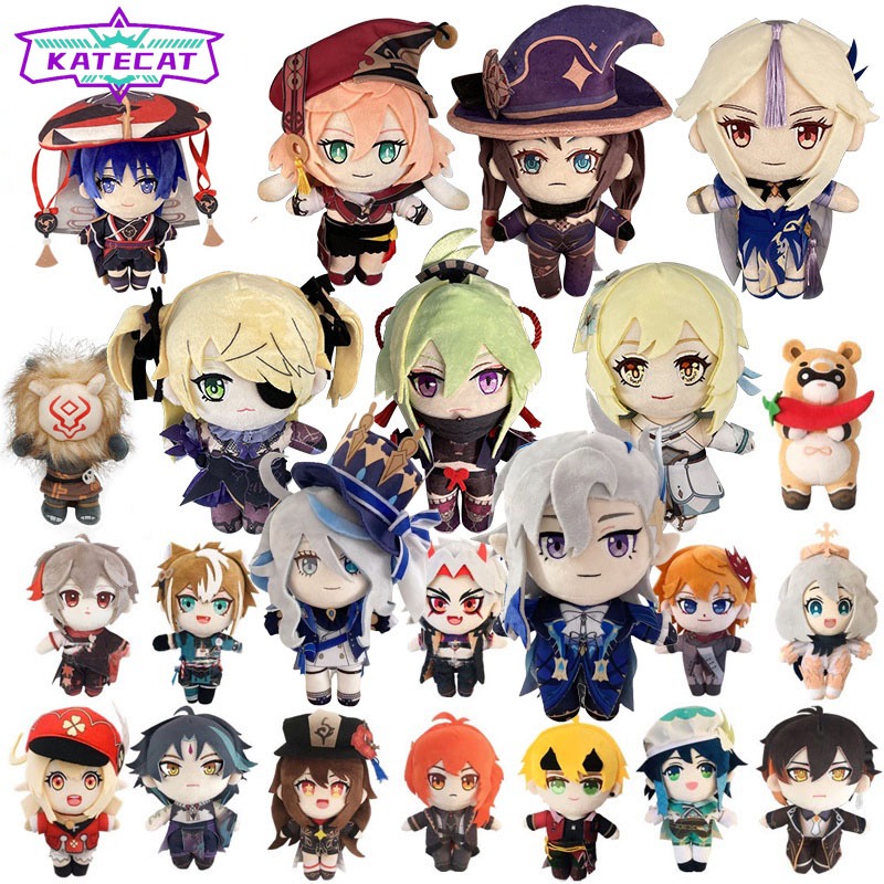Búp Bê Nhồi Bông Hình Nhân Vật anime gorou thoma yae miko furina neuvillette 20cm