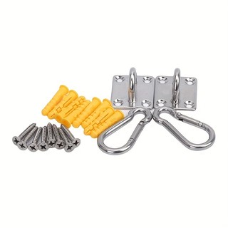 Bộ 2 móc treo võng hình chữ u bằng thép không gỉ
