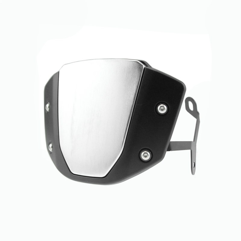 Kính Chắn Gió Màu Đen / Bạc Siêu Bền Không Dễ Phai Chuyên Dụng Cho honda cb125r cb150r cb250r cb300r 2018-2022