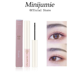 Minijumie Mascara lameila Sợi Mảnh Màu Hồng Thiết Kế Vỏ Sò Dễ Thương Ốp