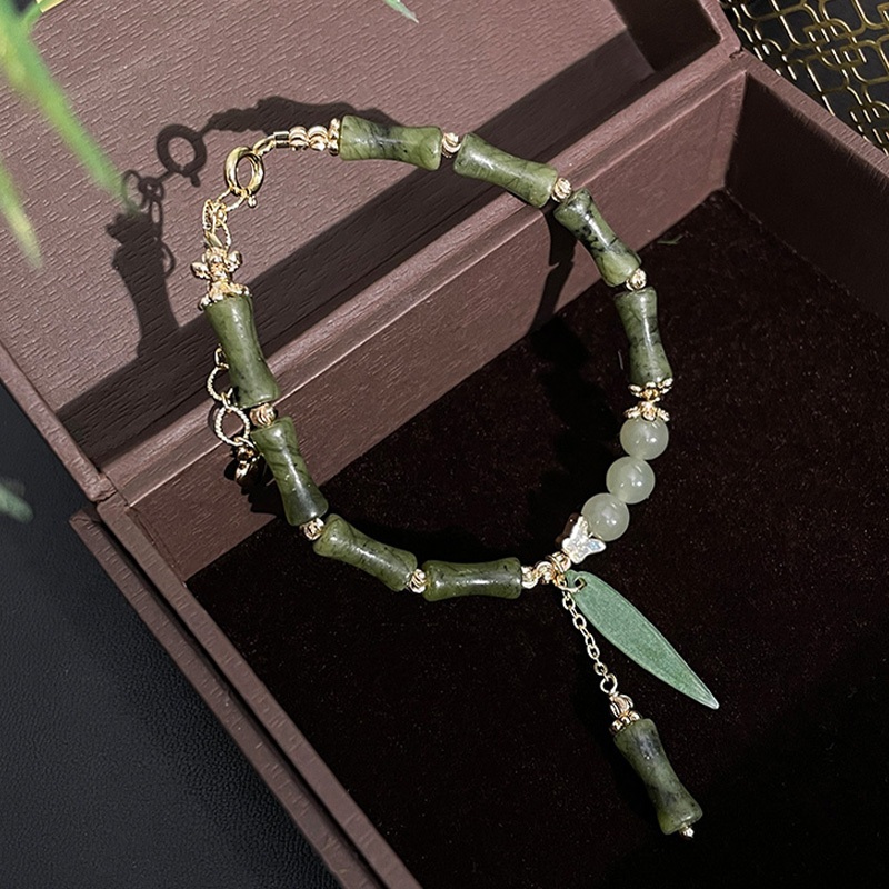 Miua🔮Dễ thương bướm chuông vòng tay cô gái thời trang ngọc vòng tay món quà người bạn tốt nhất