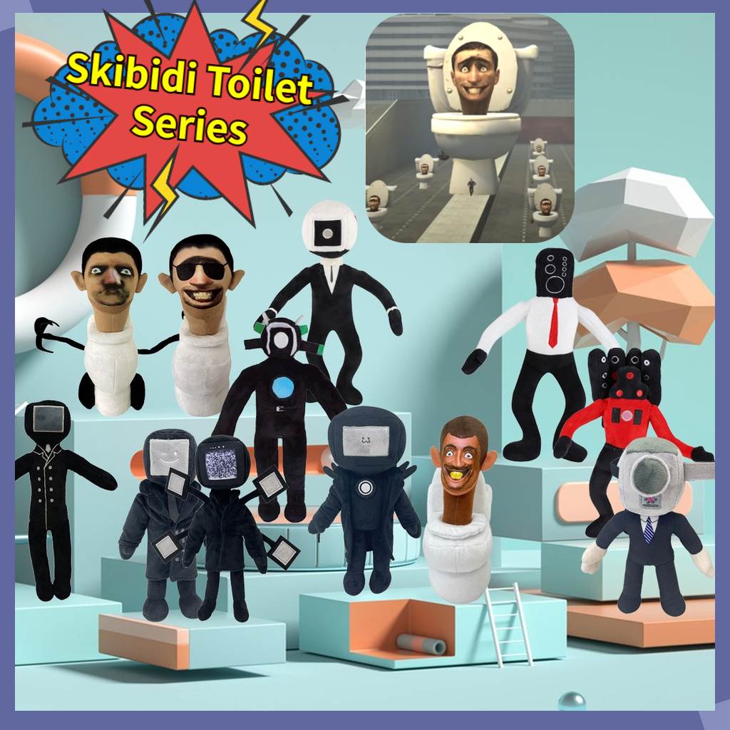 🔥Skibidi Toilet 30 Phong Cách!🔥Gấu Bông Skibidi Toilet Nhồi Bông Đáng Yêu Cho Mọi Lứa Tuổi