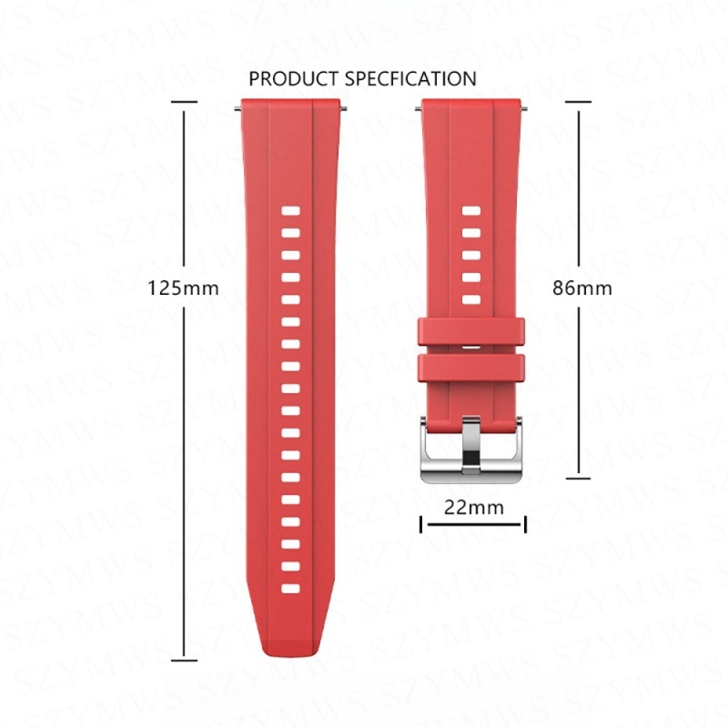 Silicone Dây Đeo Silicon Thay Thế Cho Đồng Hồ Thông Minh huawei gt4 46mm 41mm gt 4