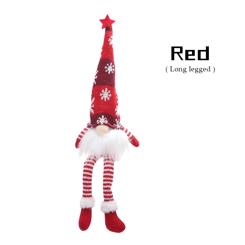 Búp Bê Hình Ông Già Noel Có Đèn Phát Sáng Trang Trí Giáng Sinh
