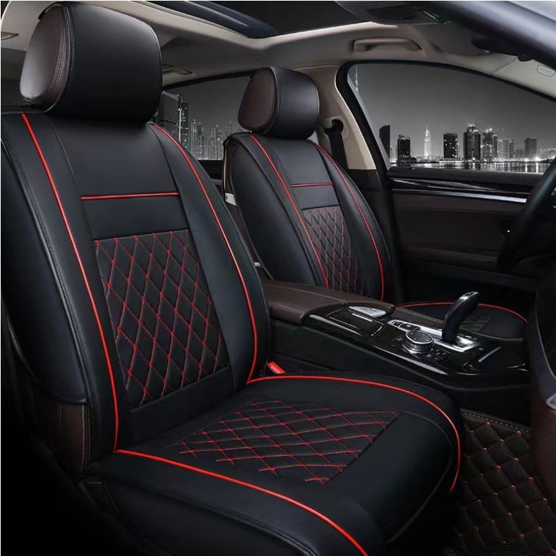 Thonglor Bọc ghế ô tô Air Permeable Giả da Tấm bảo vệ đơn cho xe drive 2 u