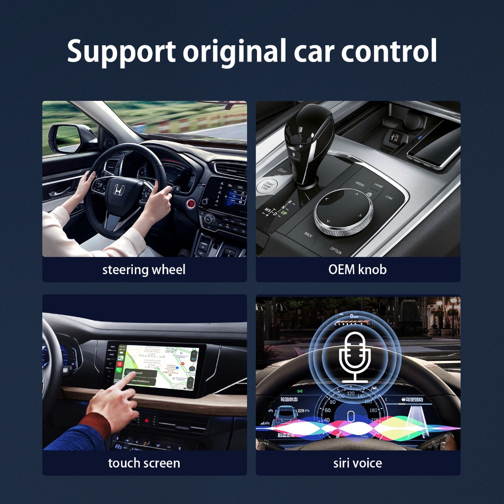 Bộ Điều Hợp Không Dây carplay carplay Không Dây Trên Điều Khiển Sóng carplay Cho iphone ios 10 +