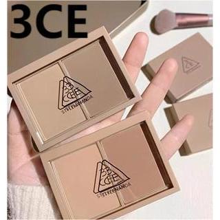  Bảng Phấn Tạo Khối Bắt Sáng Hai Màu 3ce Có Chất Lì Phù Hợp Với Mọi Loại Tóc ASH BROWN SOFT BROW 