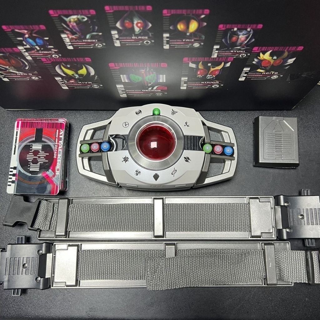 Kamen rider CSM Decade Driver  Dây Đai Lụa Màu Trắng Có Thể Điều Chỉnh Không Đẩy Sửa Đổi