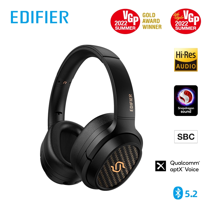 Tai Nghe Chụp Tai Edifier Dstax Spirit S3 Không Dây Hi-Res Audio Bluetooth 5.2 Chế Độ Chơi Game Có Hệ Thống Âm Di Động