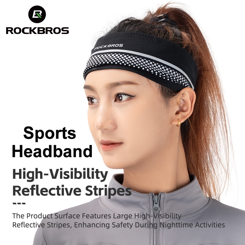 Rockbros Băng Đô Thể Thao Thấm Hút Mồ Hôi Thời Trang Mùa Hè