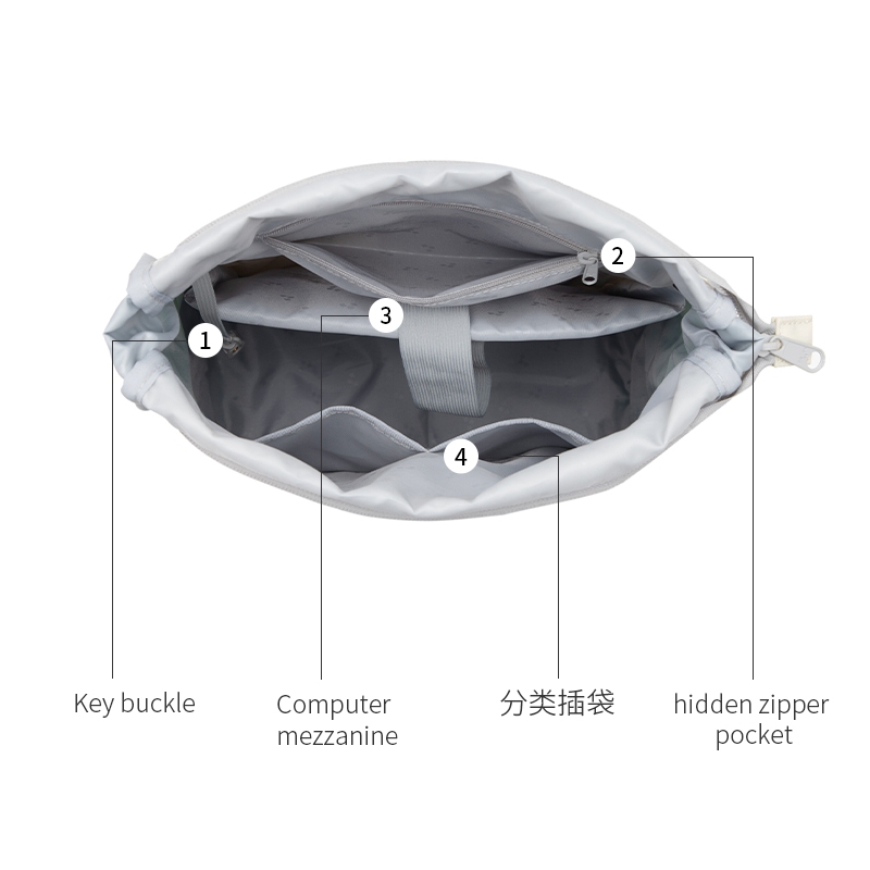 Mr. ace homme Ba Lô Đi Học Laptop 15.6 inch Thiết Kế Nhỏ Nhắn Đơn Giản Dành Cho Nữ Schoolbag