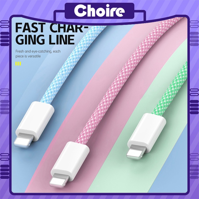 COD💜Dây Cáp Sạc Nhanh USB Type-C 20W Chuyên Dụng Cho iP-CH