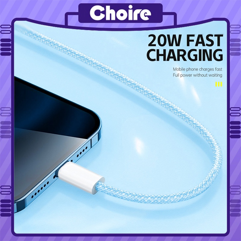 COD💜Dây Cáp Sạc Nhanh USB Type-C 20W Chuyên Dụng Cho iP-CH