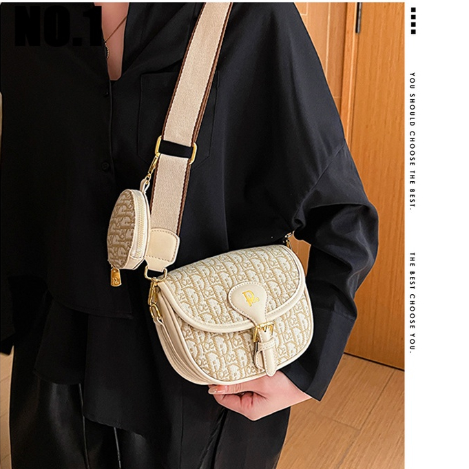 NO.1 túi xách mini nữ túi xách nữ đeo chéo 2023 NEW INS hàn quốc Fashion Thời trang GSN2391CGQ