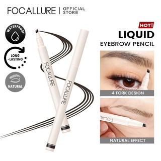 Bút Kẻ Mày FOCALLURE 4 Nhánh Bền Màu Kháng Nước chì kẻ mày