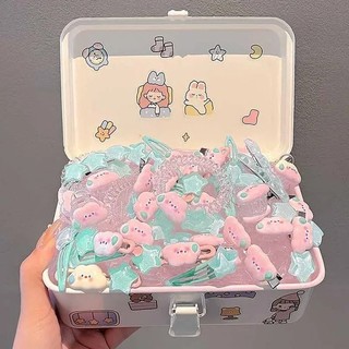 Kẹp tóc mái kẹp tóc hình đám mây / ngôi sao / đám mây màu hồng dễ thương