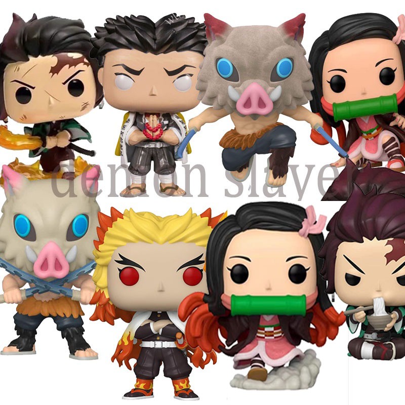 Funko pop Quỷ salyer kyoujurou rengoku #1308 Mô Hình Nhân Vật tanjiro nezuko zenitsu