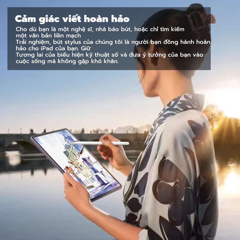 Bút cảm ứng goojodoq GD13pro đánh thức tự động thích hợp cho iPad mini 6 Air 4 Air 5 2019 2020 2021 Pro 11 Pro 12.9