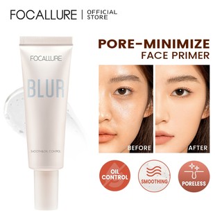 Focallure Kiểm Soát Dầu Thu Nhỏ Lỗ Chân Lông Gel Lót Trang Điểm